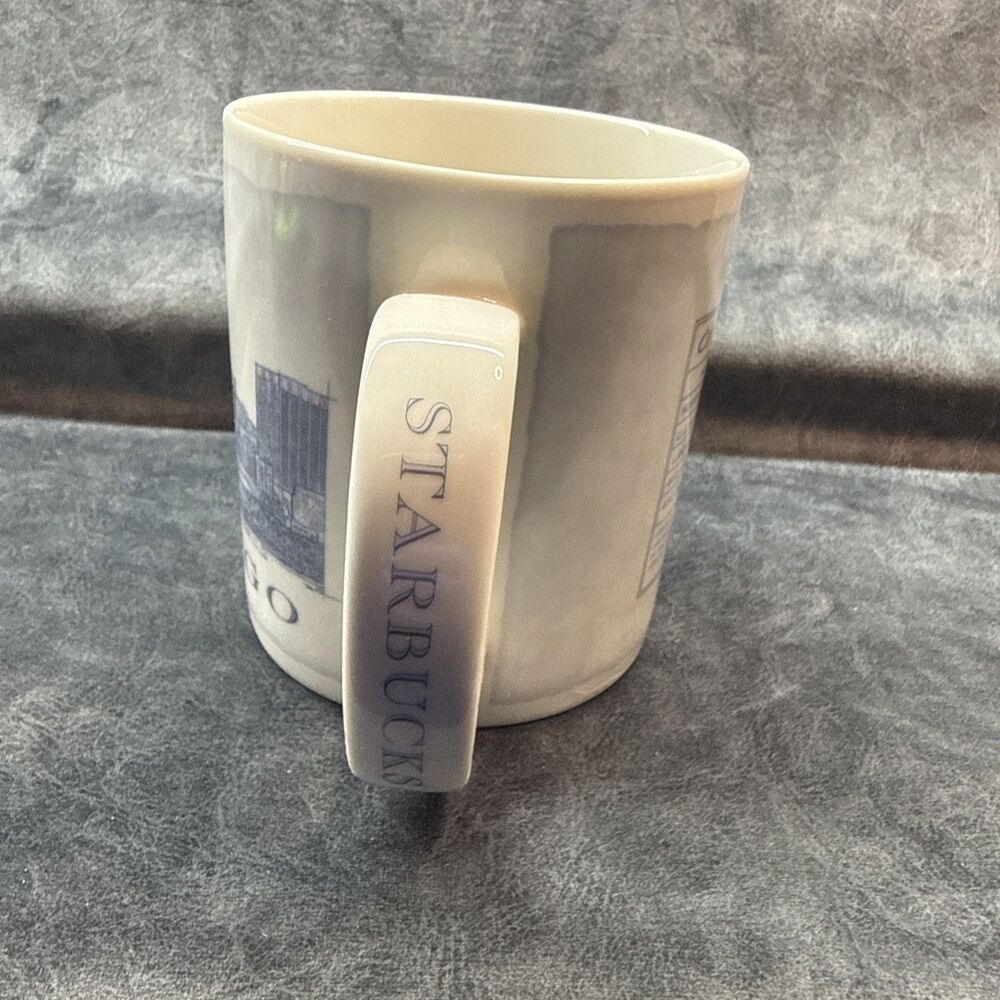Starbucks “Chicago” Graphic Coffee Mug 18OZ Architectural Series 2006 - Picture 2 of 5